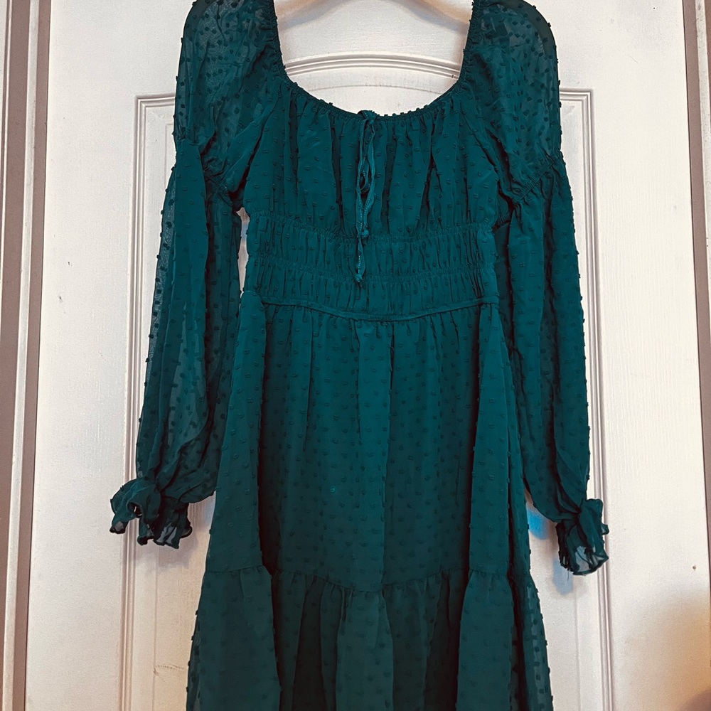 Green dress